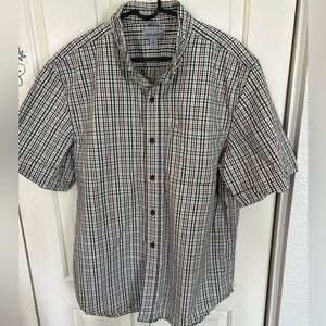 Carhartt Relaxed Fit Button Up Mens Shirt Size XL